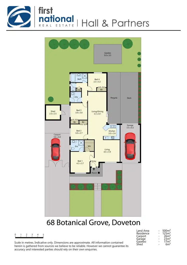 Floorplan of Homely house listing, 68 Botanical Grove, Doveton VIC 3177
