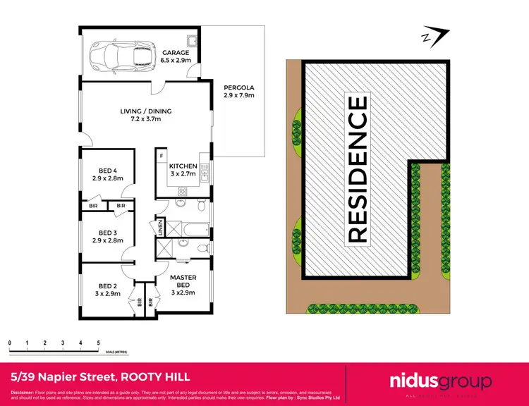 Floorplan of Homely house listing, 5/39 Napier Street, Rooty Hill NSW 2766