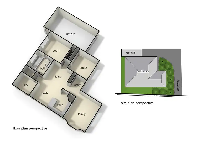 Floorplan of Homely unit listing, 1/6 Messmate Court, Berwick VIC 3806