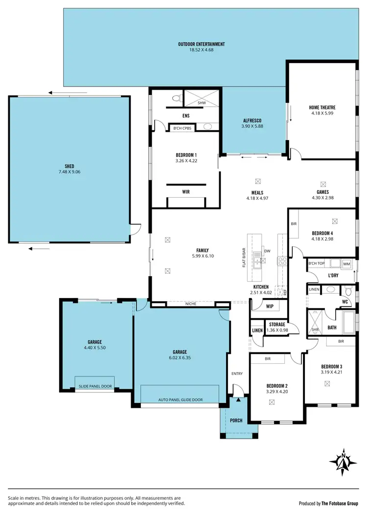 Floorplan of Homely house listing, 14 Meadow Bank Way, Aldinga Beach SA 5173