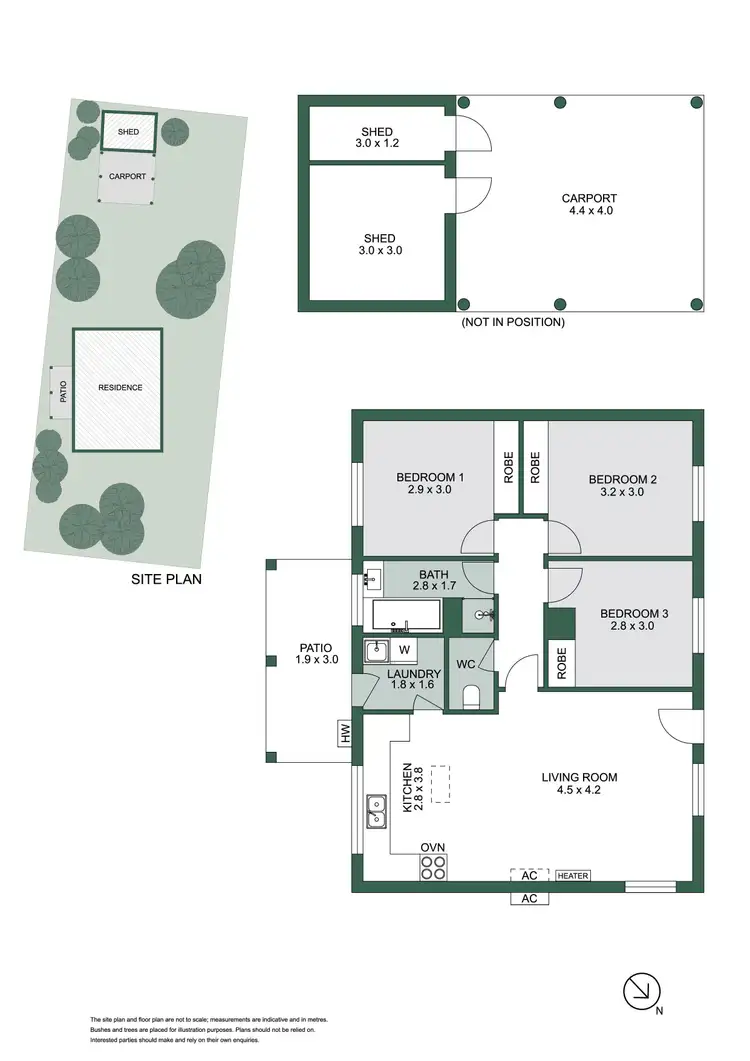 Floorplan of Homely house listing, 8 Hilary Avenue, Mccrae VIC 3938