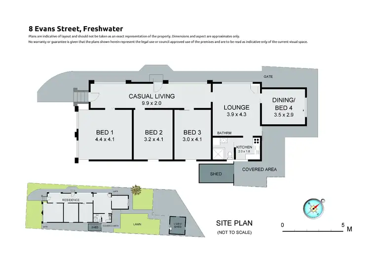 Floorplan of Homely house listing, 8 Evans Street, Freshwater NSW 2096