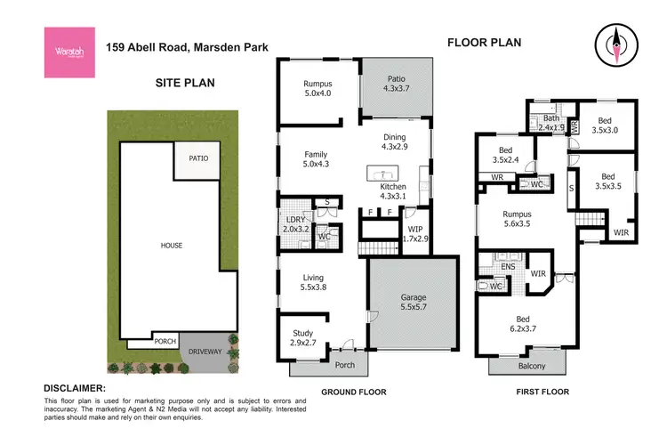 Floorplan of Homely house listing, 159 Abell Road, Marsden Park NSW 2765