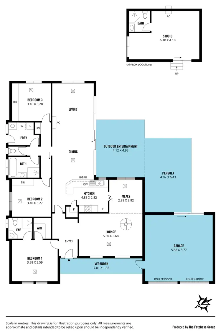 Floorplan of Homely house listing, 51 Farnsworth Drive, Morphett Vale SA 5162