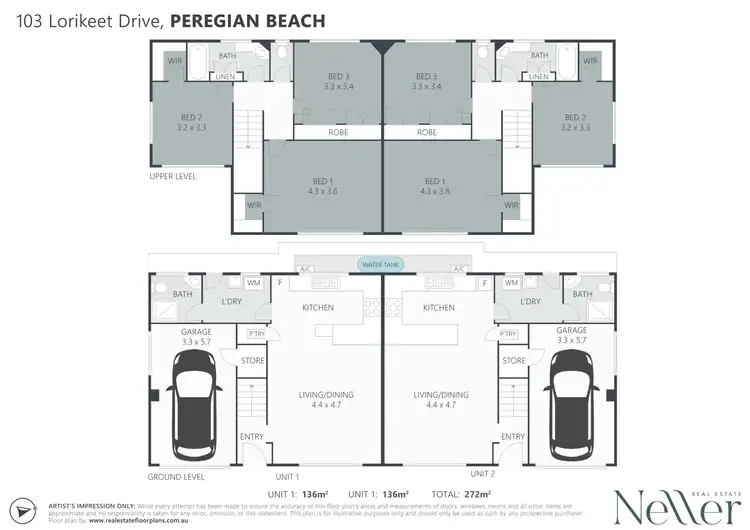 Floorplan of Homely block of units listing, 103 Lorikeet Drive, Peregian Beach QLD 4573
