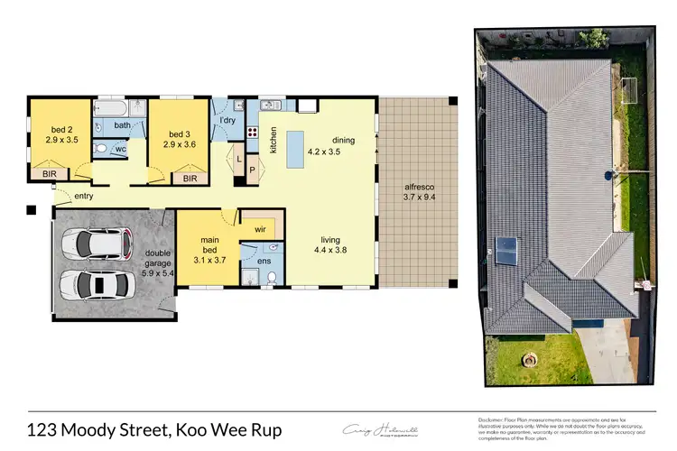 Floorplan of Homely house listing, 123 Moody Street, Koo Wee Rup VIC 3981