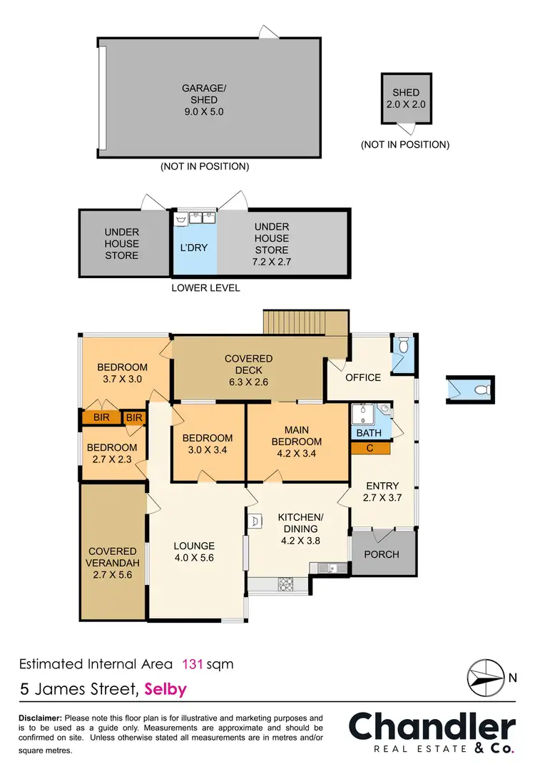Floorplan of Homely house listing, 5 James Street, Selby VIC 3159
