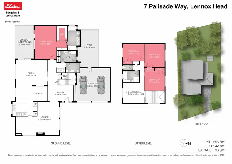 Floorplan of Homely house listing, 7 Palisade Way, Lennox Head NSW 2478