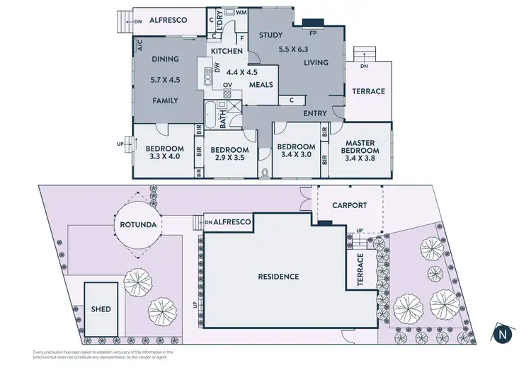 Floorplan of Homely house listing, 9 Alison Avenue, Bulleen VIC 3105