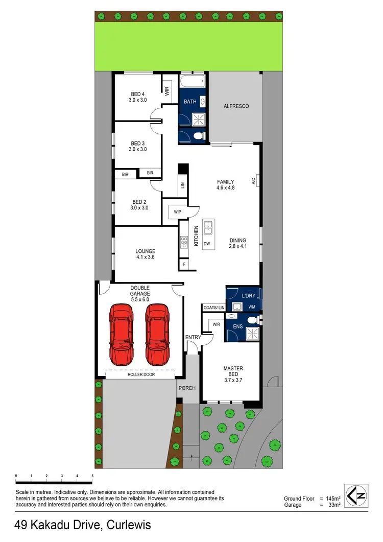 Floorplan of Homely house listing, 49 Kakadu Drive, Curlewis VIC 3222