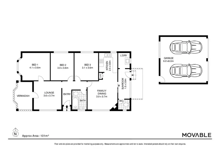 Floorplan of Homely house listing, 216 Dunbar Street, Stockton NSW 2295