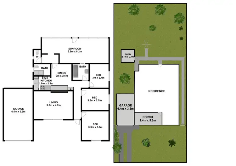 Floorplan of Homely house listing, 2 Paul Crescent, South Wentworthville NSW 2145