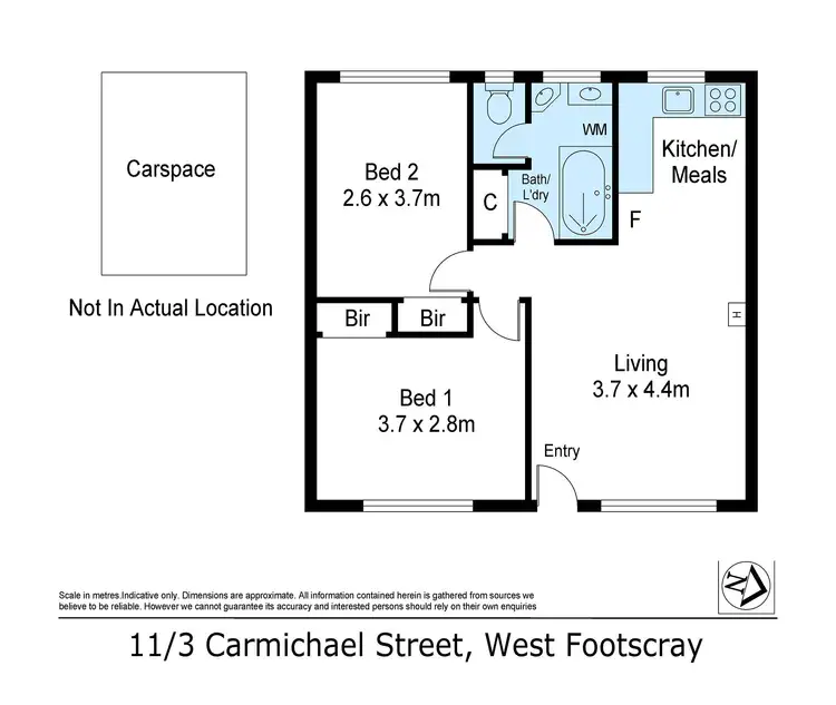 Floorplan of Homely block of units listing, 1-12/3 Carmichael Street, West Footscray VIC 3012