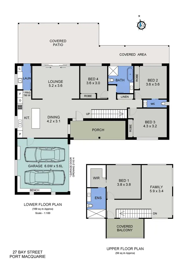 Floorplan of Homely house listing, 27 Bay Street, Port Macquarie NSW 2444