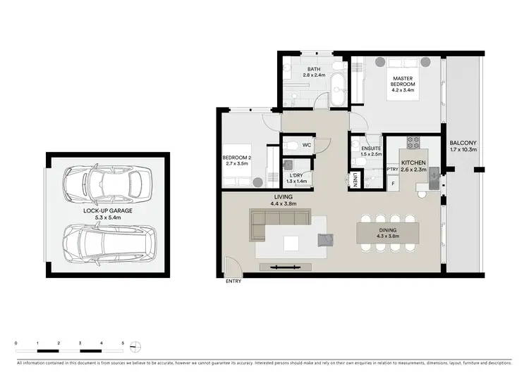 Floorplan of Homely apartment listing, 16/10-12 Chandler Street, Rockdale NSW 2216