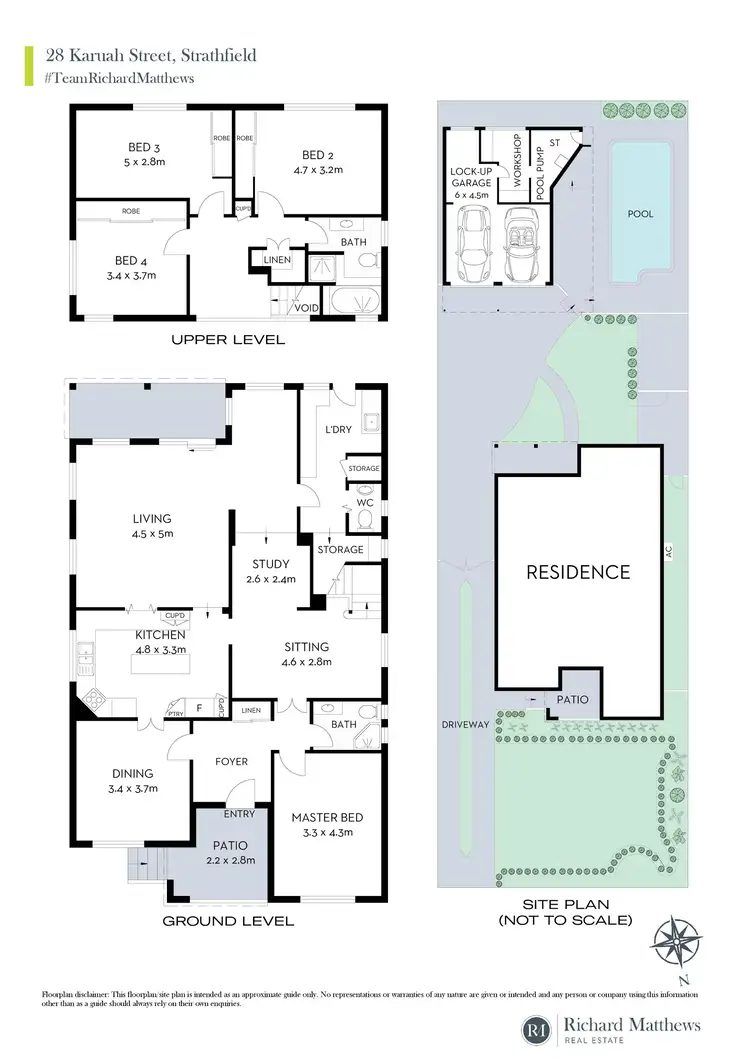 Floorplan of Homely house listing, 28 Karuah Street, Strathfield NSW 2135