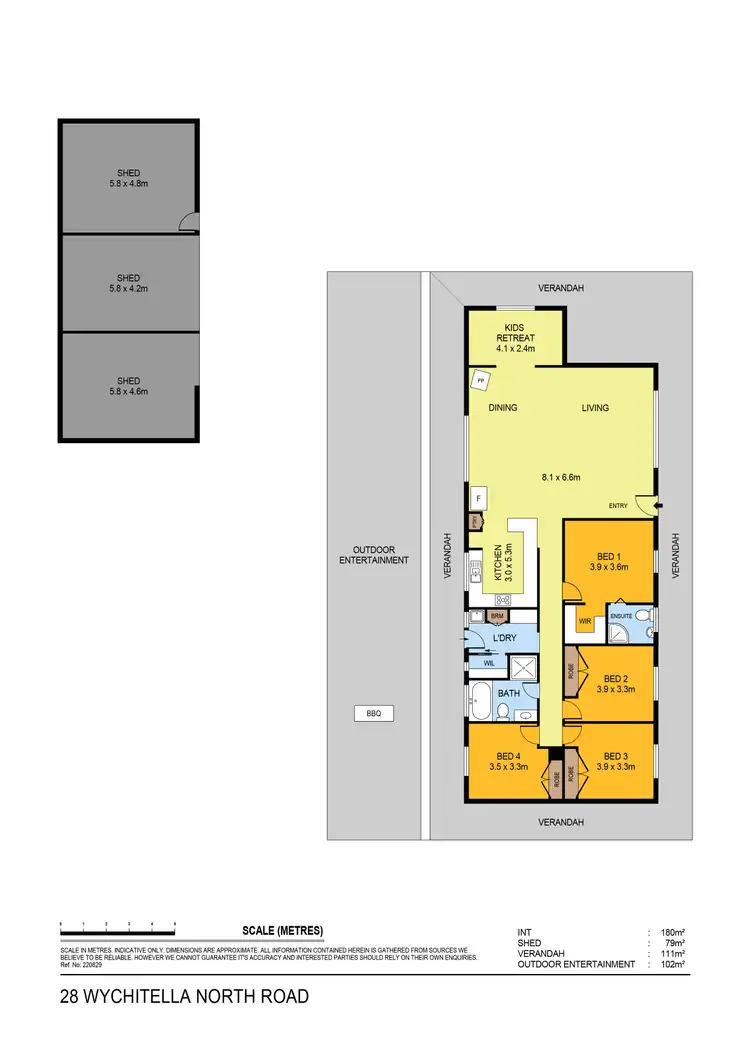 Floorplan of Homely rural property listing, 28 Wychitella North Road, Wychitella VIC 3525