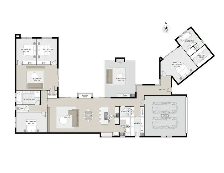 Floorplan of Homely house listing, 8 Casuarina Drive, Summerhill TAS 7250