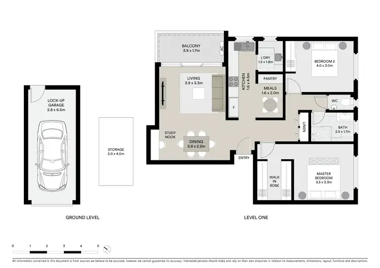 Floorplan of Homely apartment listing, 2/24 Jubilee Avenue, Carlton NSW 2218