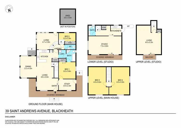 Floorplan of Homely house listing, 39 St Andrews Avenue, Blackheath NSW 2785