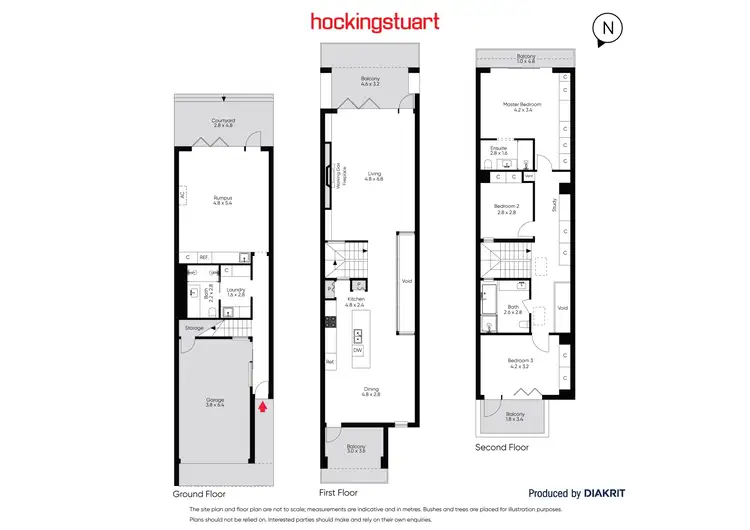 Floorplan of Homely house listing, 10 Pier Lane, Maribyrnong VIC 3032