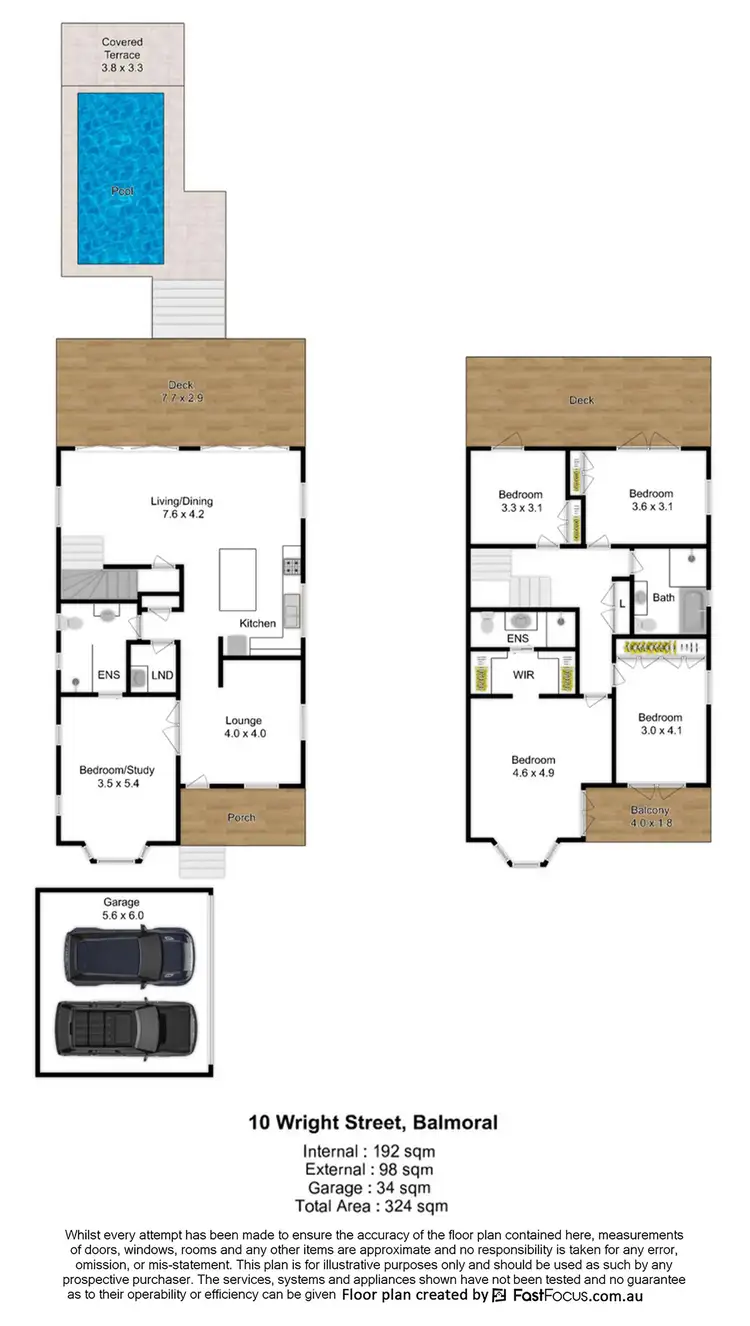 Floorplan of Homely house listing, 10 Wright Street, Balmoral QLD 4171