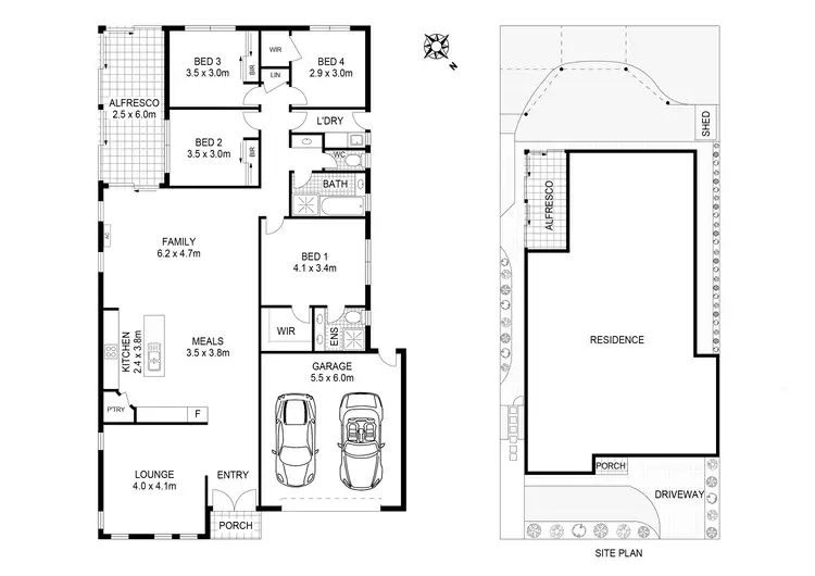 Floorplan of Homely house listing, 14 Fairhaven Avenue, Beveridge VIC 3753