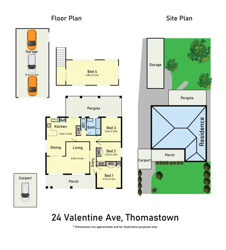 Floorplan of Homely house listing, 24 Valentine Avenue, Thomastown VIC 3074
