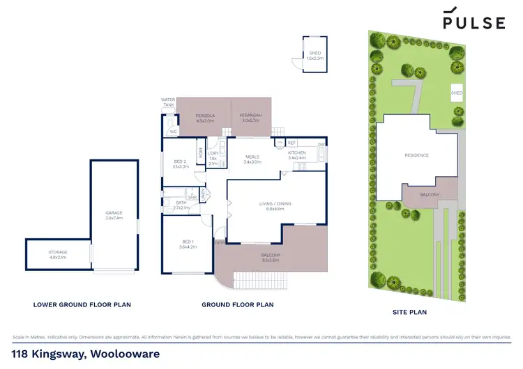 Floorplan of Homely house listing, 118 Kingsway, Woolooware NSW 2230