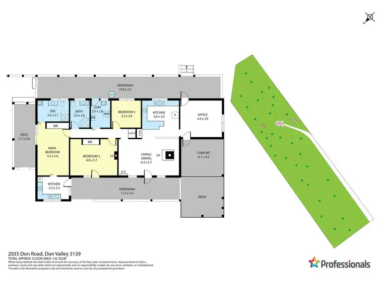 Floorplan of Homely house listing, 2035 Don Road, Don Valley VIC 3139