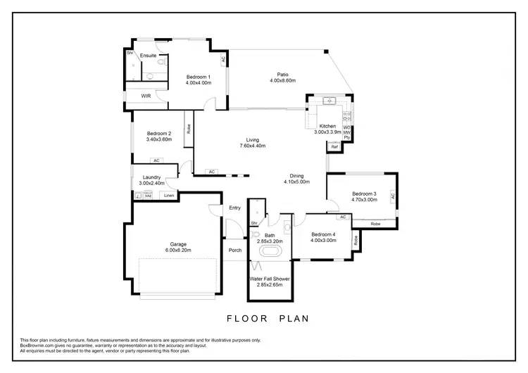 Floorplan of Homely house listing, 20 Kurt Close, Palm Cove QLD 4879