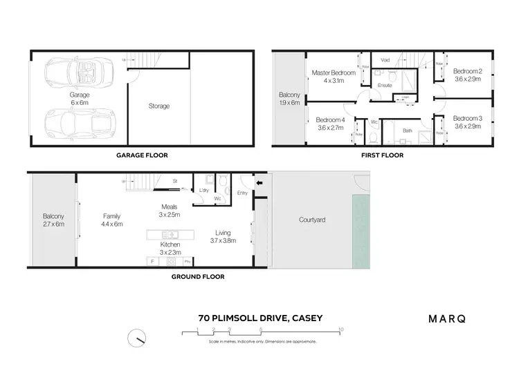 Floorplan of Homely townhouse listing, 70 Plimsoll Drive, Casey ACT 2913