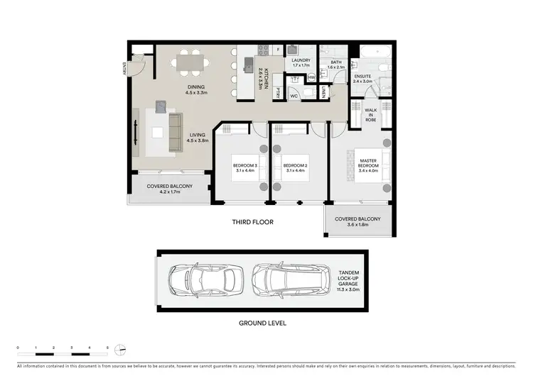Floorplan of Homely apartment listing, 114/83 Dalmeny Avenue, Rosebery NSW 2018