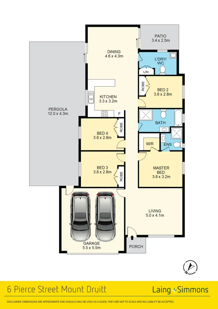 Floorplan of Homely house listing, 6 Pierce Street, Mount Druitt NSW 2770