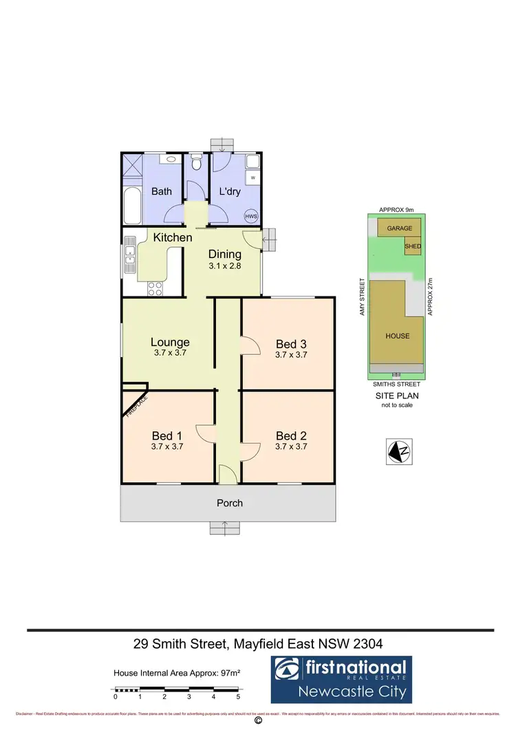 Floorplan of Homely house listing, 29 Smith Street, Mayfield East NSW 2304