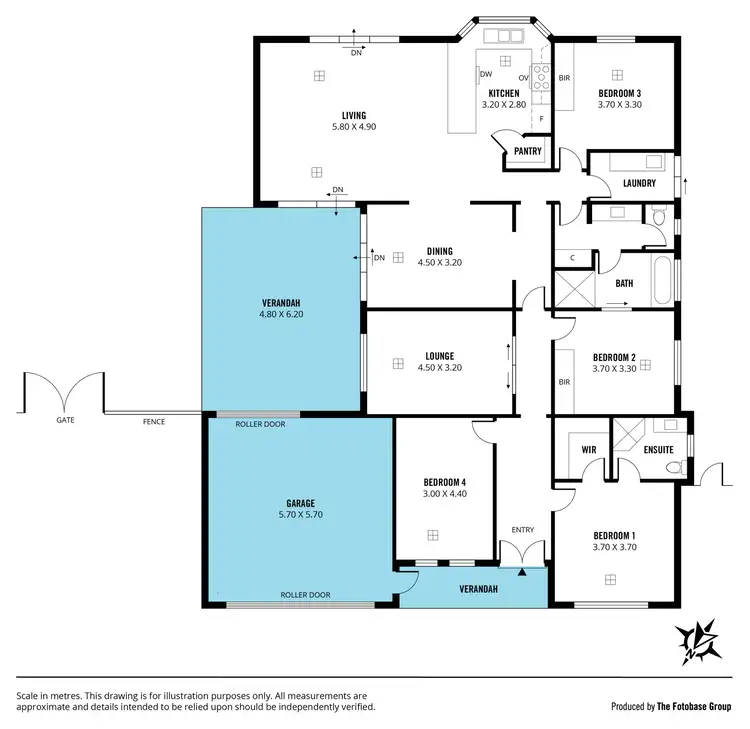 Floorplan of Homely house listing, 16 League Street, Seaford Meadows SA 5169