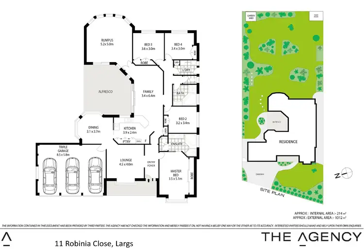 Floorplan of Homely house listing, 11 Robinia Close, Largs NSW 2320
