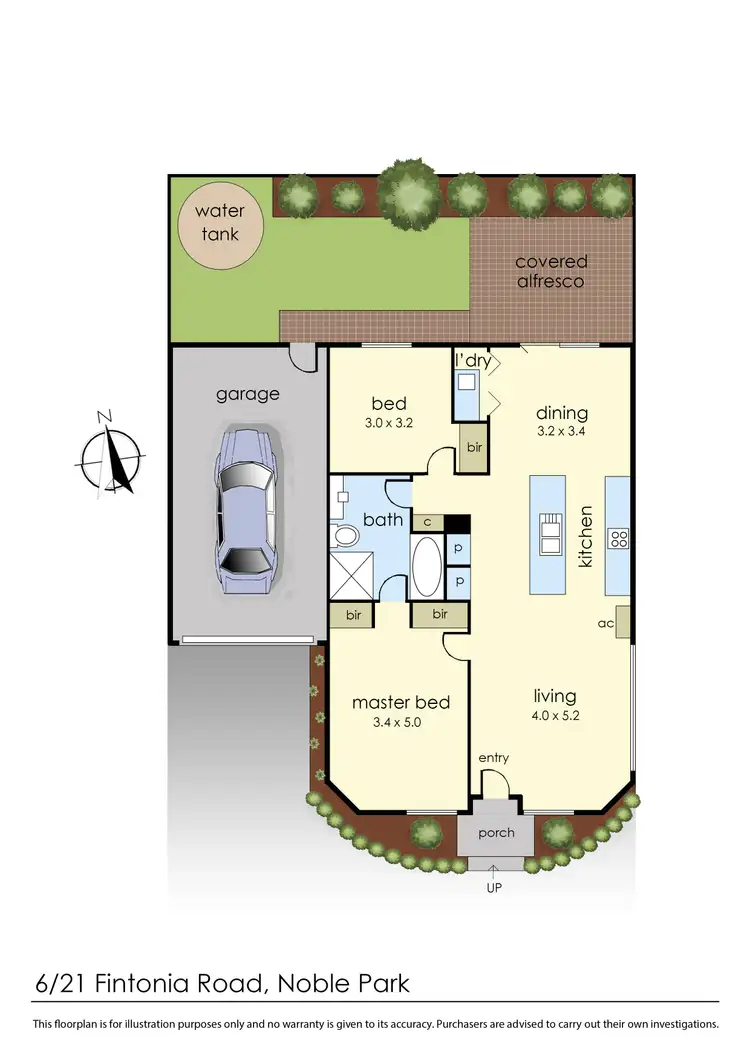 Floorplan of Homely unit listing, 6/21 Fintonia Road, Noble Park VIC 3174