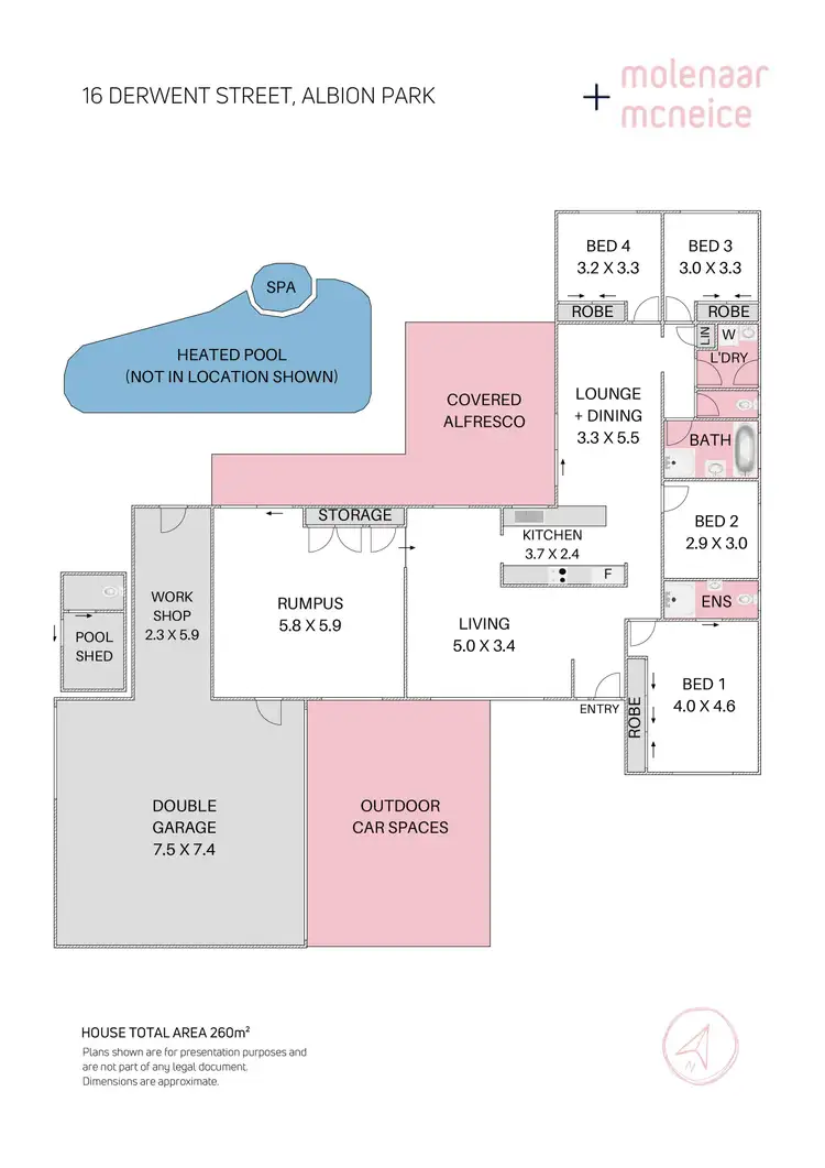 Floorplan of Homely house listing, 16 Derwent Place, Albion Park NSW 2527