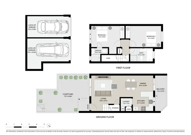 Floorplan of Homely townhouse listing, 34/102 Crimea Road, Marsfield NSW 2122