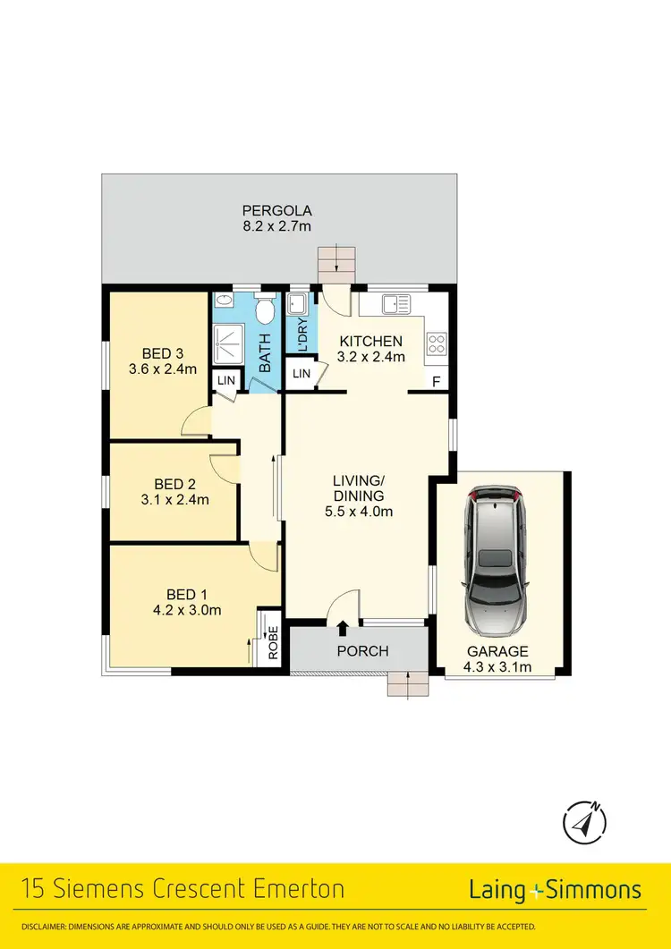 Floorplan of Homely house listing, 15 Siemens Crescent, Emerton NSW 2770