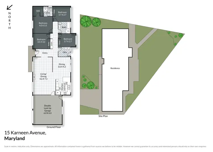 Floorplan of Homely house listing, 15 Karneen Avenue, Maryland NSW 2287
