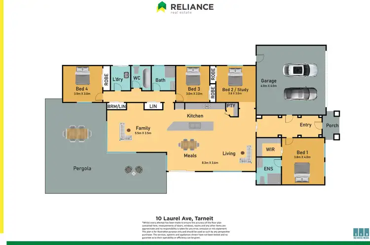 Floorplan of Homely house listing, 10 Laurel Avenue, Tarneit VIC 3029