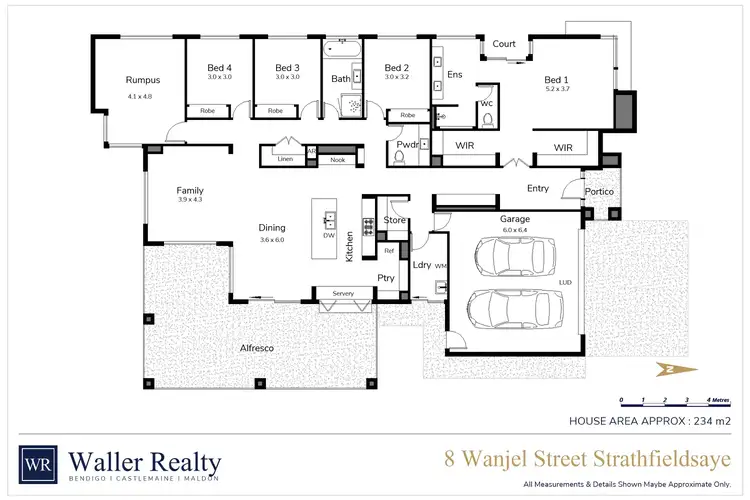 Floorplan of Homely house listing, 8 Wanjel Street, Strathfieldsaye VIC 3551