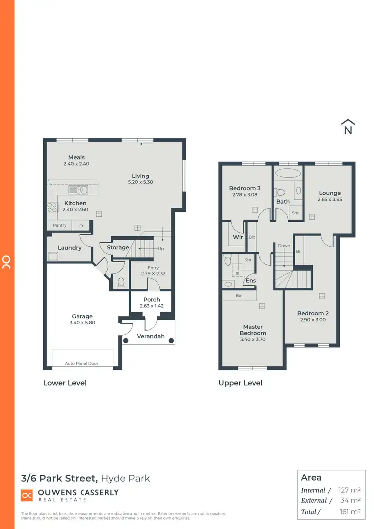 Floorplan of Homely house listing, 3/6 Park Street, Hyde Park SA 5061