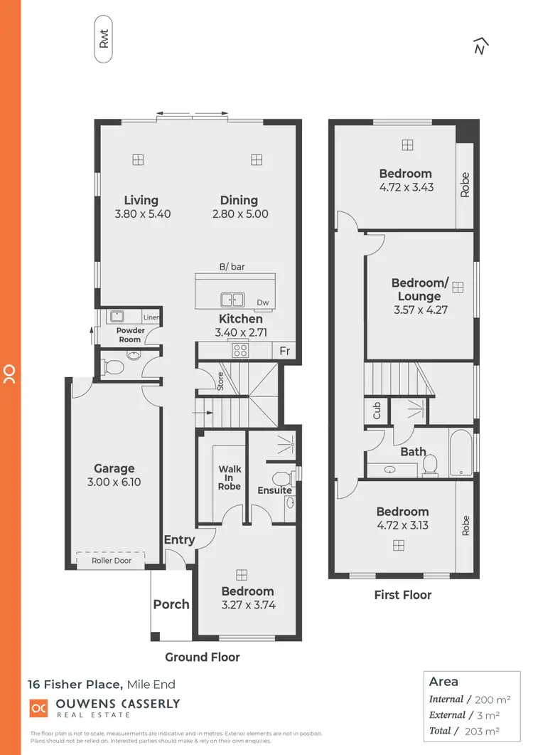 Floorplan of Homely house listing, 16 Fisher Place, Mile End SA 5031