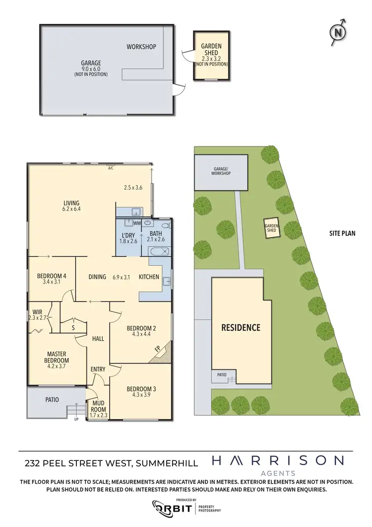 Floorplan of Homely house listing, 232 Peel Street, Summerhill TAS 7250