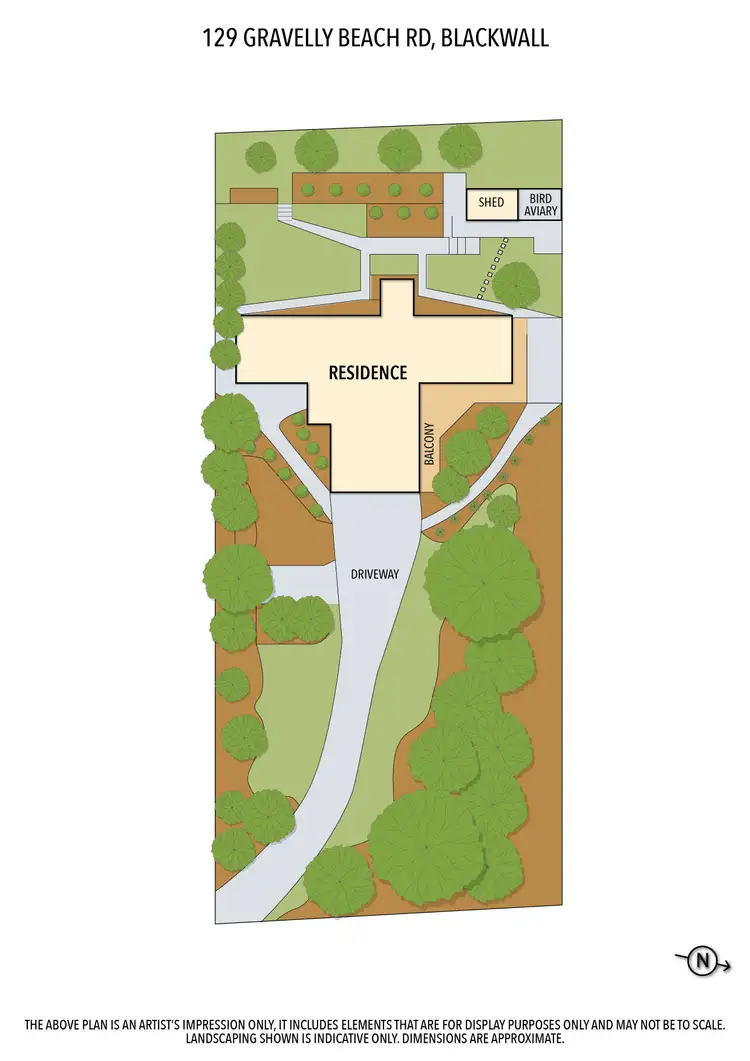 Floorplan of Homely house listing, 129 Gravelly Beach Road, Blackwall TAS 7275