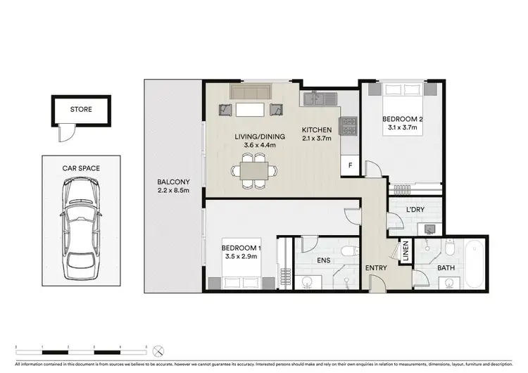 Floorplan of Homely unit listing, 2/19-21 Veron Street, Wentworthville NSW 2145