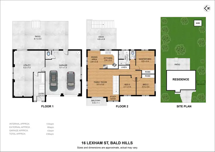 Floorplan of Homely house listing, 16 Lexham Street, Bald Hills QLD 4036